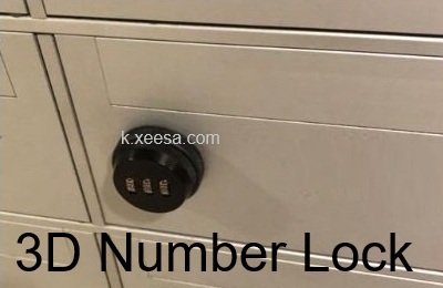Keyless Number Lock for HDB Letterbox